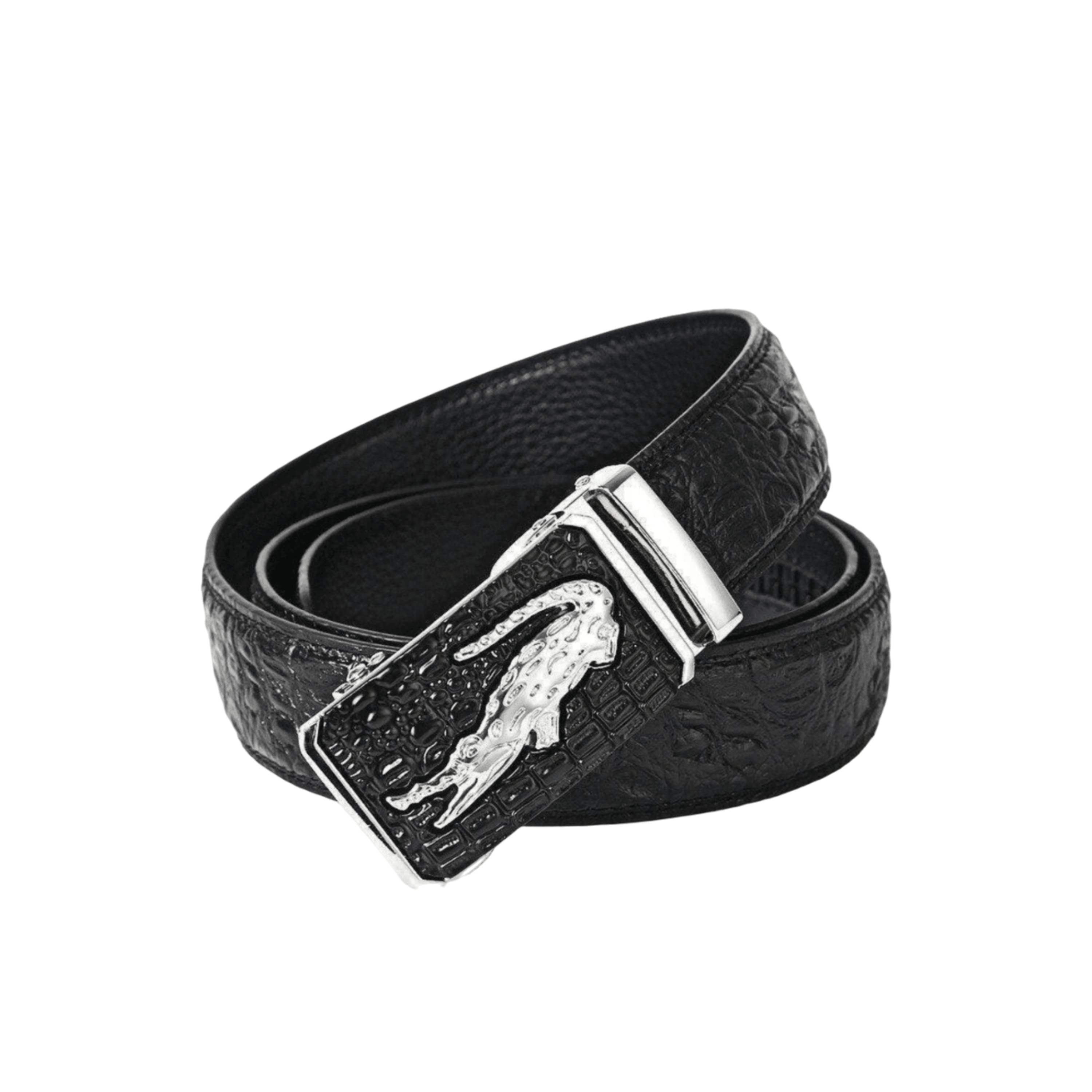 小物 FUTURE ARCHIVE CROCO LEATHER BELT Crocodile Suit Leather Belt For Men, Giorgi Model