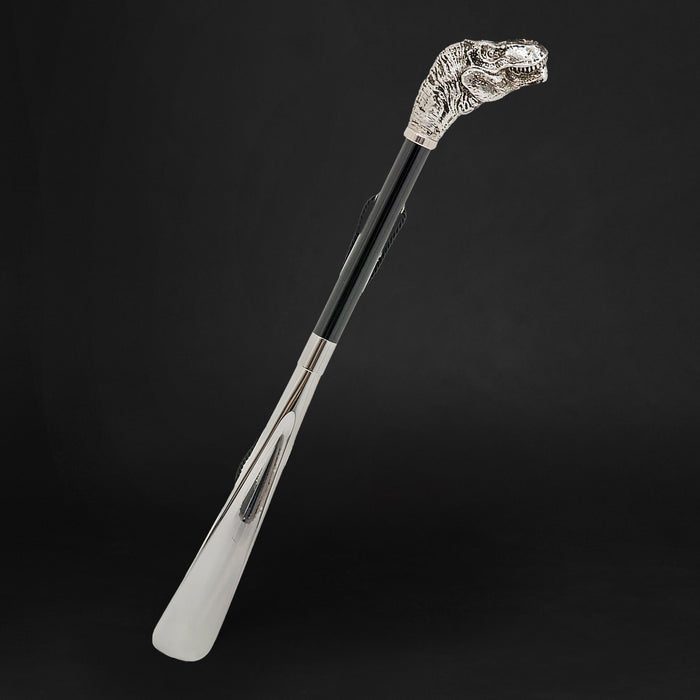 Unveiling Elegance, Design Shoe Horn Dinosaur Modern Handle