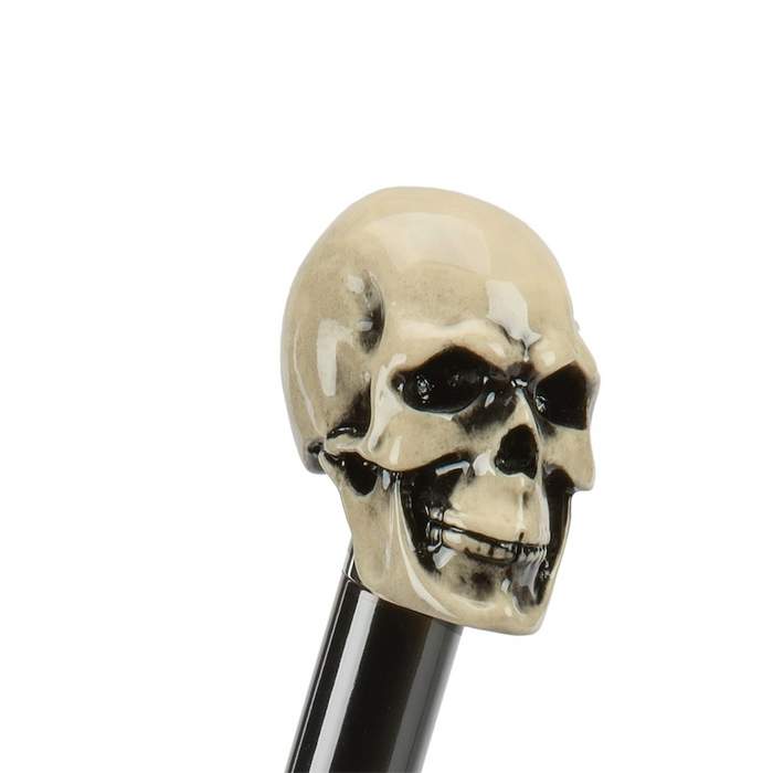Bone Skull Collectible Shoehorn Enameled Resin