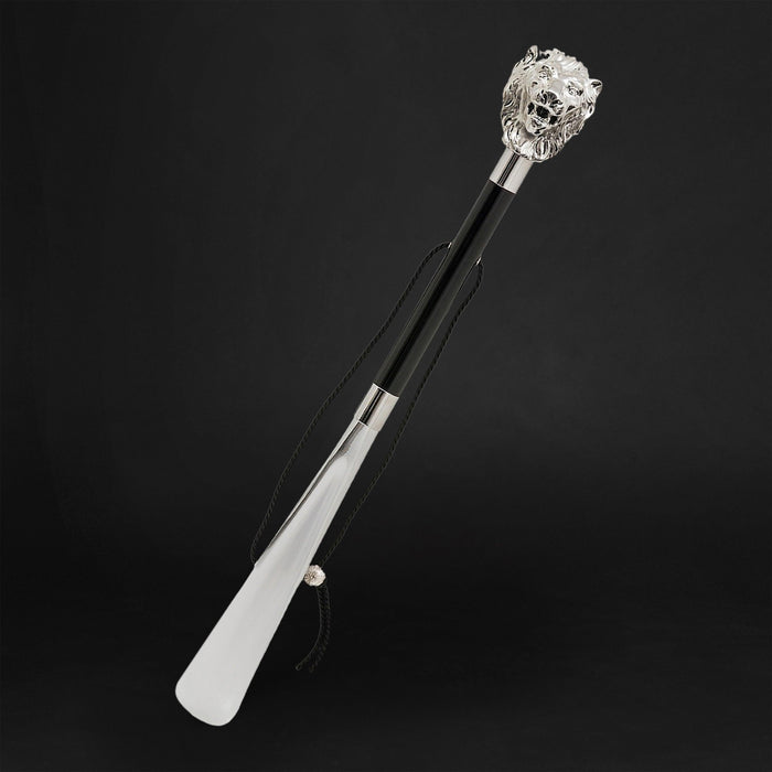 Modern Silver Lion, Elegant Classic Design Shoe Horn