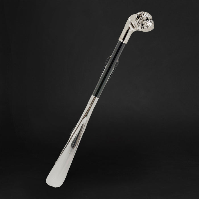 Silver Bulldog, Unique Design Metal Handle Shoe Horn