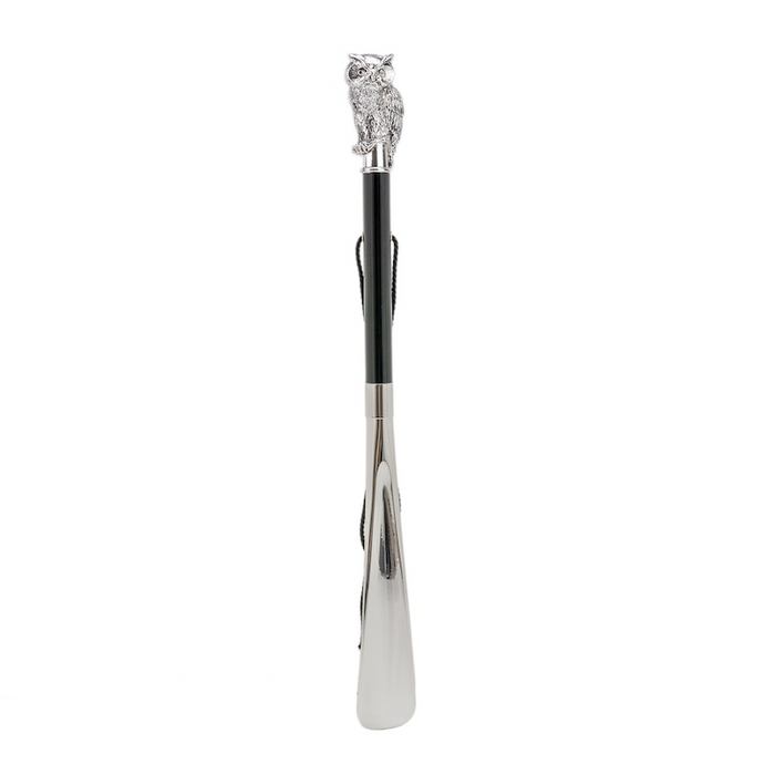 Fashionable Silver Owl, Collectible Perfect Shoe Horn