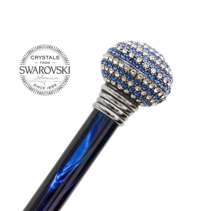 Blue Bicolor Swarovski Shoehorn Fashionable Crystals
