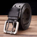 Custom Double Pin Leather Belt, Svetunia Model