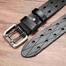 Custom Double Pin Leather Belt, Svetunia Model