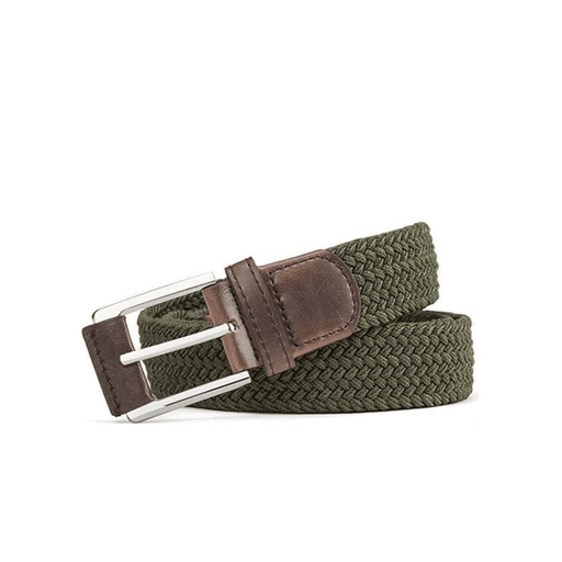 Custom Elastic Braided Belt For Men, Oscar Model