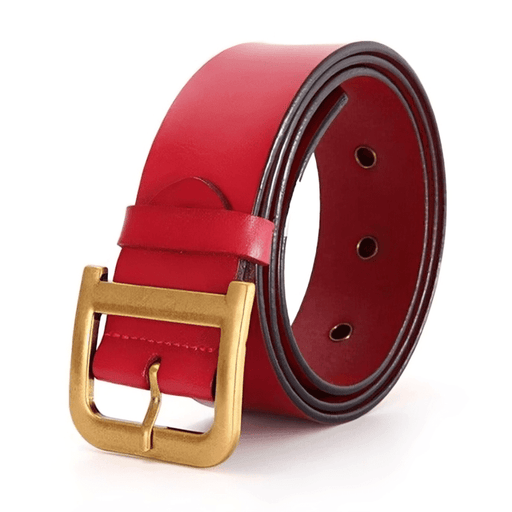 Custom Formal Leather Belt For Women, Bedisa Model