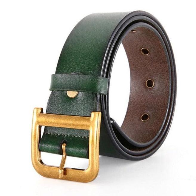 Custom Formal Leather Belt For Women, Bedisa Model