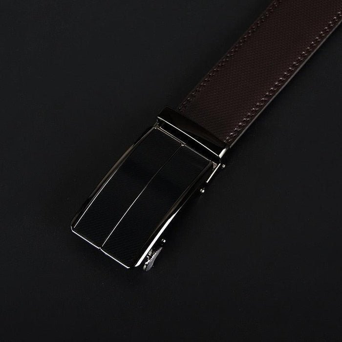 Custom Leather Suit Belt For Men, Zaal Model