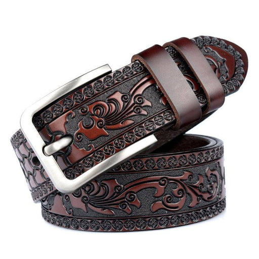 Custom Western Leather Belt For Men, Glory Model