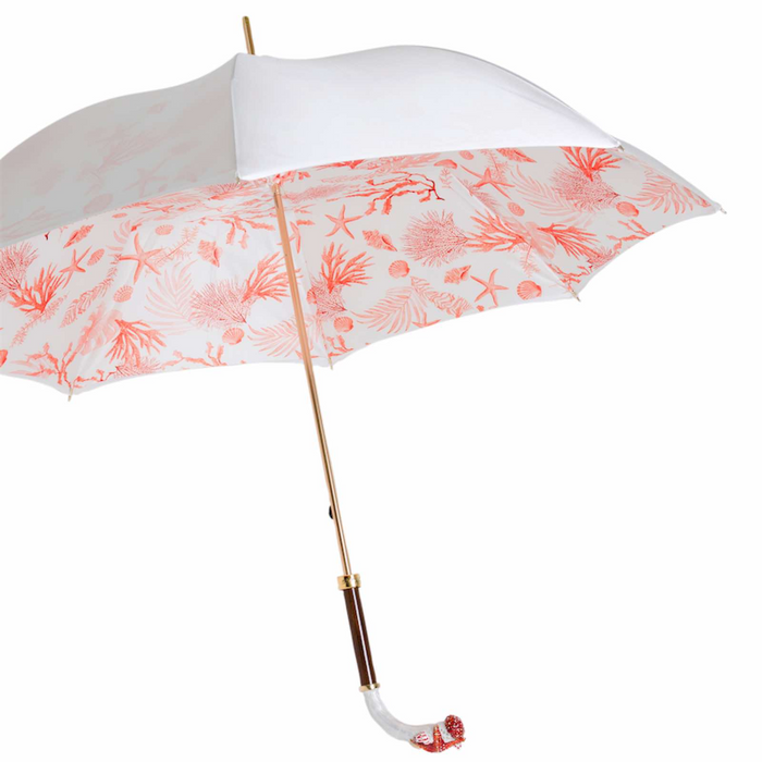 Starfish White Print Umbrella Exclusive for Women