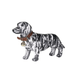 Dachshund Urban Camo Statue