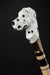 Dalmatian Walking Stick Wooden Carved Canes for Men