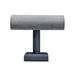 Dark Gray Leather and Microfiber Watch Stand - Apollon