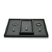 Dark Green PU Leather Jewelry Display Flat Tray