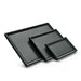 Dark Green PU Leather Jewelry Display Flat Tray