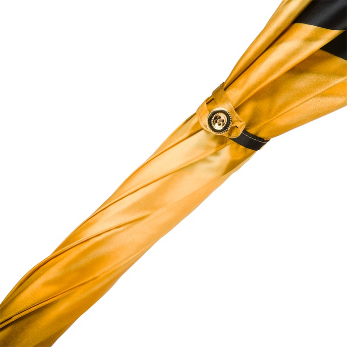 Designer Collectible Yellow Dahlia Canopy Umbrella for Women