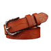 Decorated Leather Belt For Women, Paulina Model