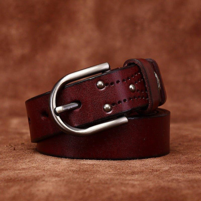 Decorative Leather Belt For Women, Aditya Model