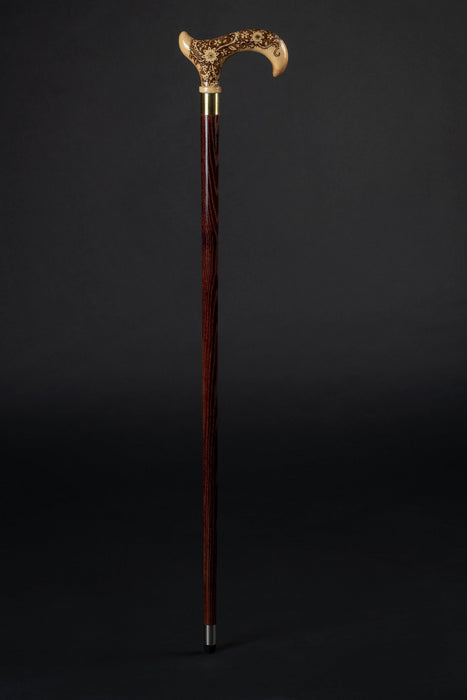 Derby Walking Cane for Women, Exquisite Details