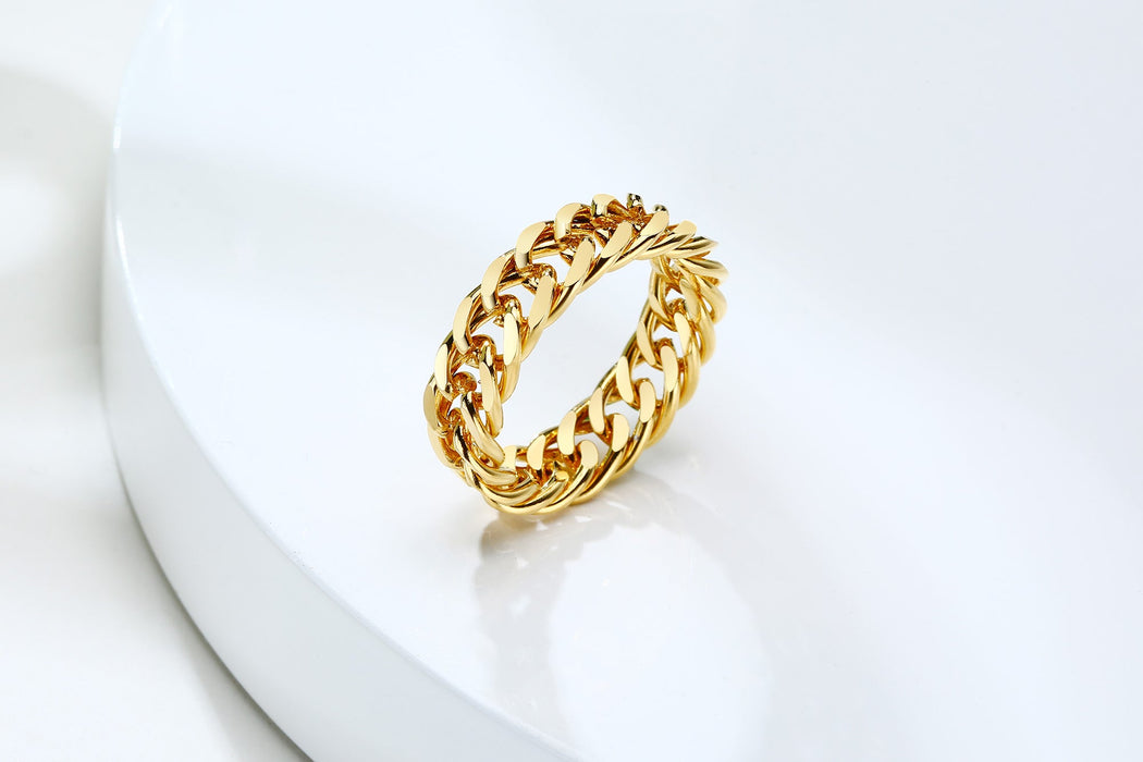 Cuban Ring | Gold