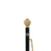 Designer 24K Gold-plated Crystal Handle Shoehorn