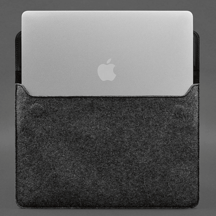 Premium Crazy Horse leather Apple MacBook sleeve 13-16 inch