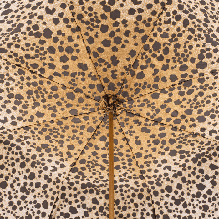 Designer Brown Speckled Double Cloth Umbrella