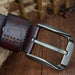 Designer Casual Leather Belt For Men, Mustang Model