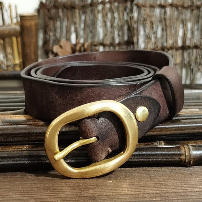 Designer Elastic Leather belt for women, Aulia model