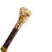 Designer Elegant Tobacco Umbrella with Gold Ram Handle