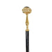 Designer Elegant Walking Stick with Jet Crystals