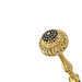 Designer Elegant Walking Stick with Jet Crystals