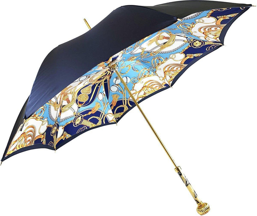 Designer Fantasy Blue Women's Umbrella