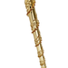 Designer Gold-plated 24K Walking Stick with Crystals