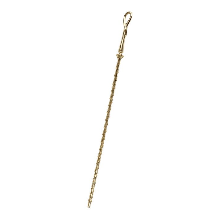 Designer Gold-plated 24K Walking Stick with Crystals