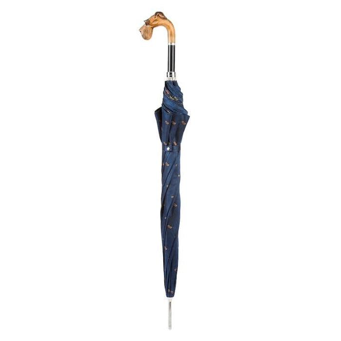 Designer Hand Carved Handle Umbrella For Mens, Parasol