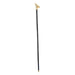 Designer Handmade Fox 24K Gold-plated Walking Stick