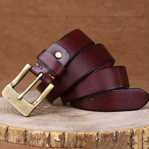 Designer Leather Belt For Men, Ramthia Model