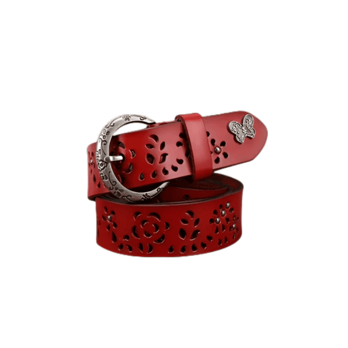 Designer Leather Belt For Women, Helzunia Model