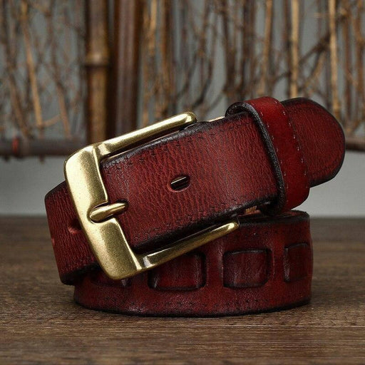 Designer Leather Belt For Women or Men, Alfnia Model