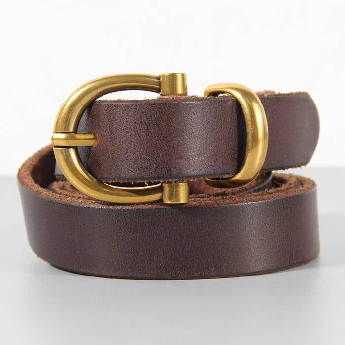 Designer Leather Belt For Women, Tlapuni Model