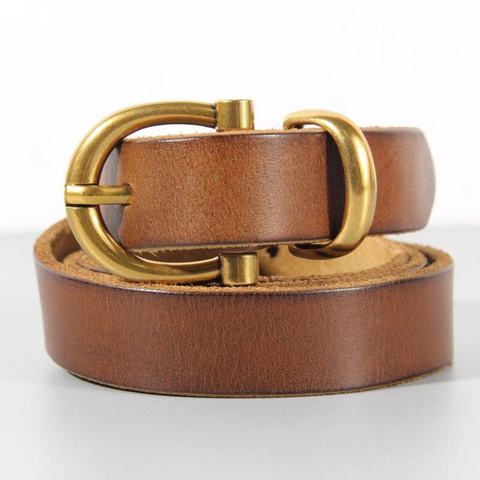 Designer Leather Belt For Women, Tlapuni Model