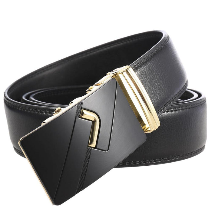 Designer Leather Suit Belt For Men, Carles Model