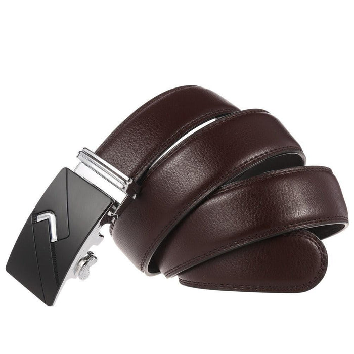 Designer Leather Suit Belt For Men, Carles Model