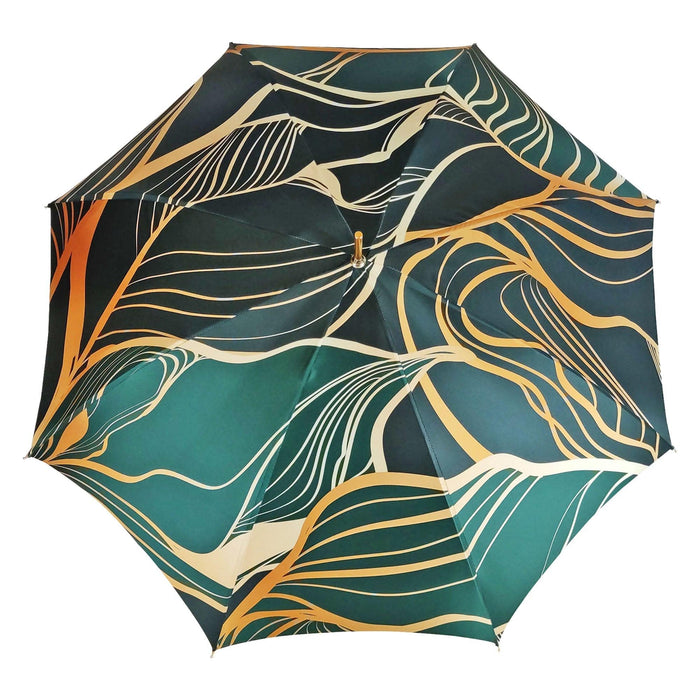 Designer Original Green Abstract Design Umbrella