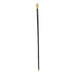 Designer Owl 24K Gold-plated Walking Cane with Purple Stone