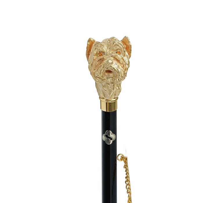 Designer Poodle Handle 24K Gold-Plated Shoehorn