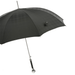 Designer Silver Golf Ball Handle Black Umbrella