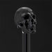 Designer Silver Skull Walking Stick Handle, Modern Walking Cane